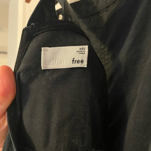 Aritzia Wilfred free XXS black overalls - Picture 4 of 5